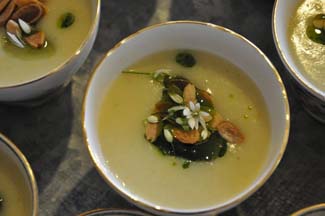 Wild Garlic & Potato Soup